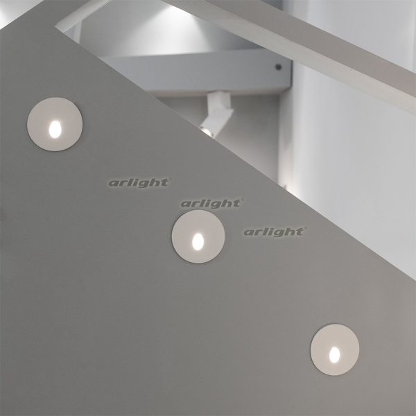 Светильник LT-GAP-R70-3W Warm3000 (WH, 30 deg) (Arlight, IP65 Металл, 3 года)