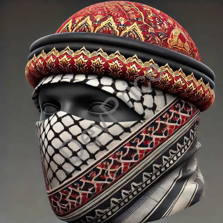 Arabic Headwrap – Custom Hat Model