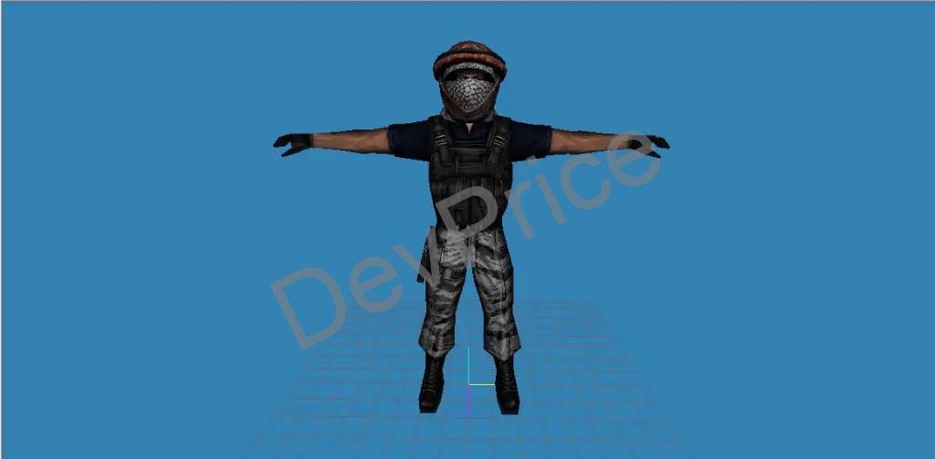 Arabic Headwrap – Custom Hat Model