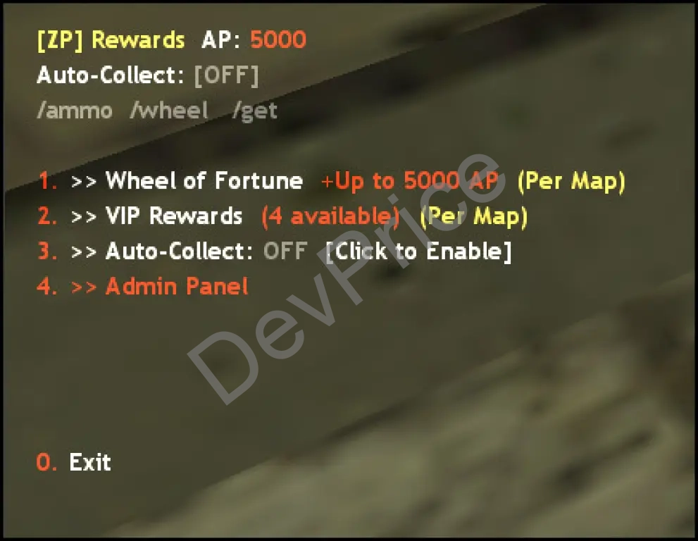 Zp Itemized Rewards Wheel
