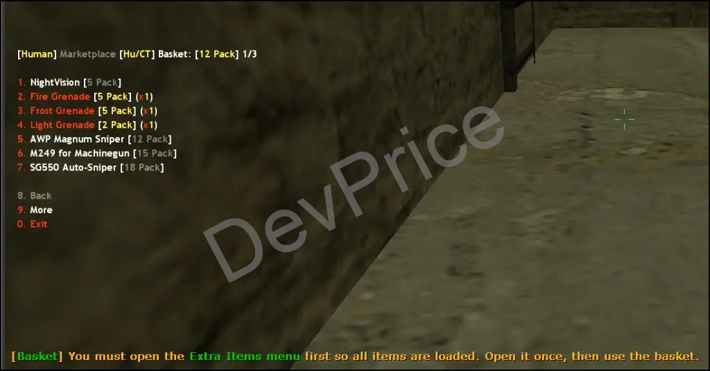 ZP Marketplace Basket