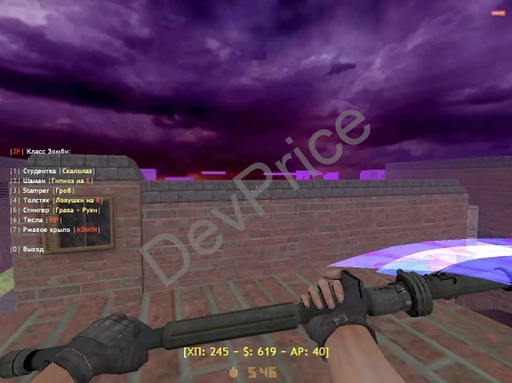 Готовая сборка CS 1.6: Уникальные зомби