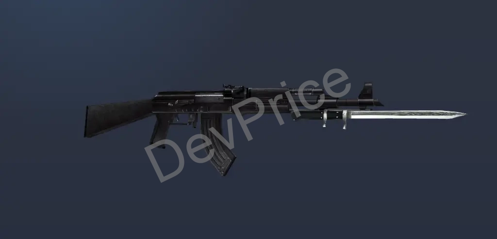 ak47 with bayonet