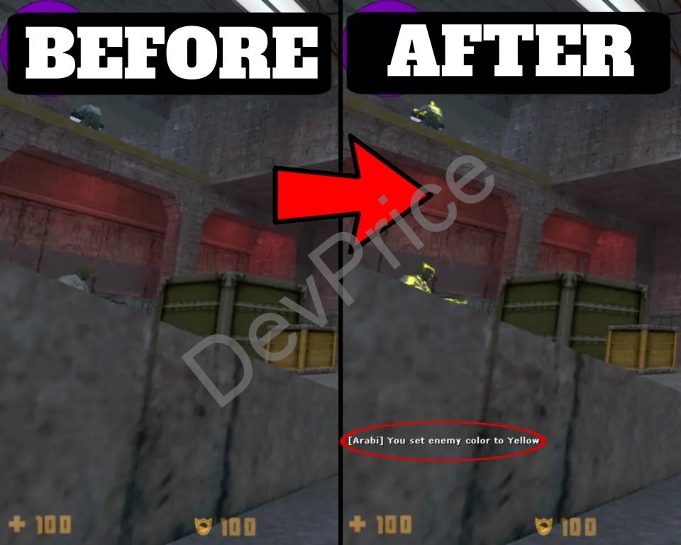 Enemy glow Plugin Like valorant