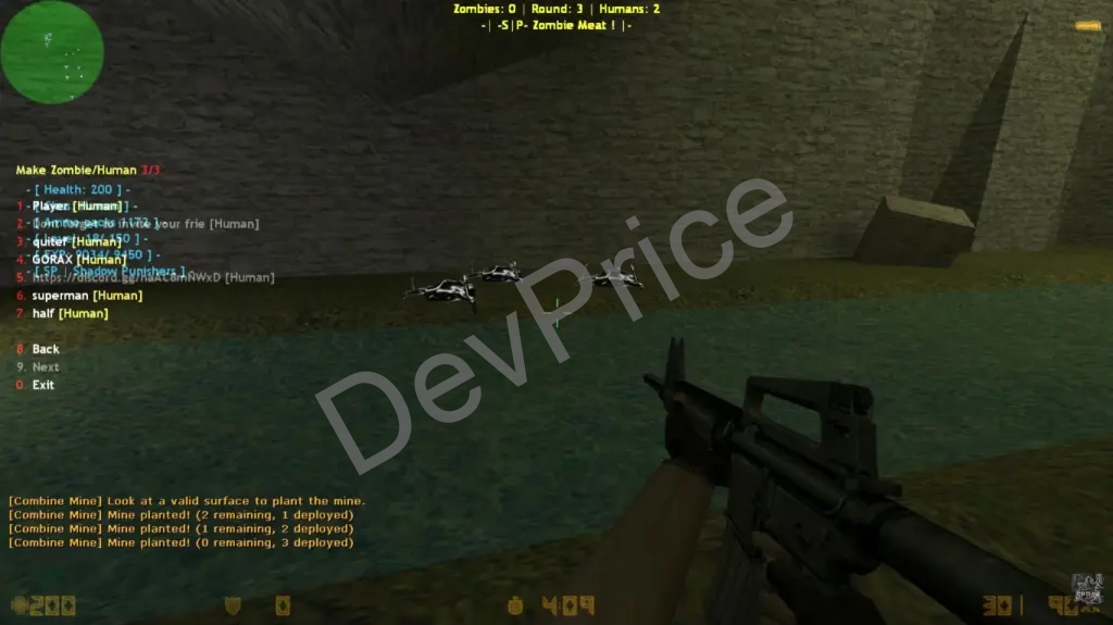 Combine Proximity Mine (ZM Mod)