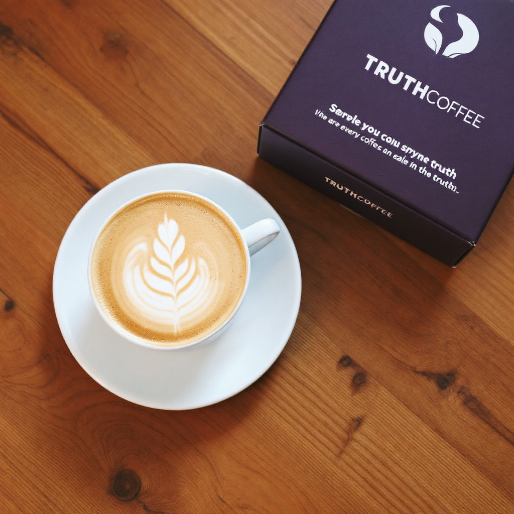 TruthCoffee — a place where every cup tells the truth ☕️✨ We serve honest coffee: espresso with a bright chocolate note, velvety latte, and airy cappuccino. On the menu — fresh-baked croissants 🥐 and desserts 🍰 that make the morning truly special. Beans from local roasters, slow extraction, and precise temperature — all for pure flavor.

A cozy atmosphere, soft music, and a friendly team. Here, you’ll want to linger, work, or meet friends over a cup and a smile 😊. Bring your friends, try new flavors, and share your “truth coffee” in the comments — how do you feel today?

#TruthCoffee #coffee #cafe #latte #cozyincafe. Vibrant colors, modern aesthetic, eye-catching composition.