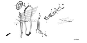 Нажмите для увеличения Cam Chain + Tensioner