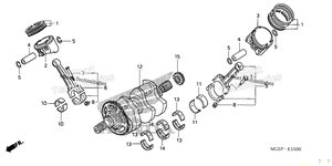 Нажмите для увеличения Crankshaft@Piston