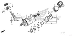 Нажмите для увеличения Crankshaft + Piston