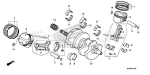 Нажмите для увеличения Crankshaft + Piston