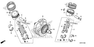 Нажмите для увеличения Crankshaft + Piston