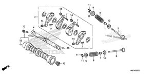 Нажмите для увеличения Camshaft + Valve
