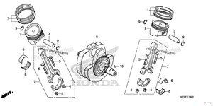 Нажмите для увеличения Crankshaft + Piston