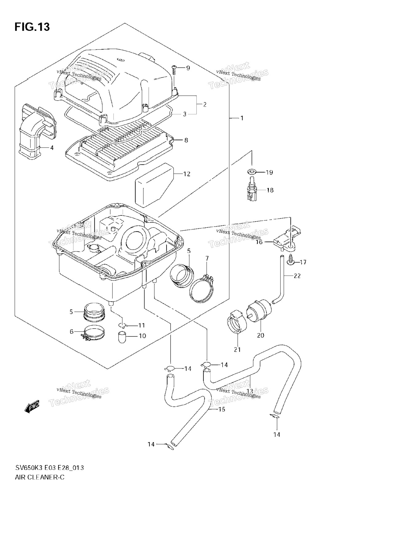 Air Cleaner (Model K3/K4/K5/K6)