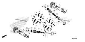 Нажмите для увеличения Camshaft + Valve (Fr.)