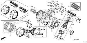 Нажмите для увеличения Crankshaft + Piston