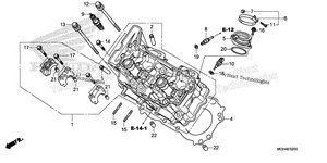 Нажмите для увеличения Cylinder Head (Fr.)