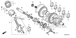 Нажмите для увеличения Crankshaft@Piston