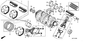 Нажмите для увеличения Crankshaft + Piston
