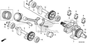 Нажмите для увеличения Crankshaft@Piston