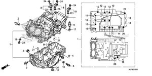 Нажмите для увеличения Crankcase