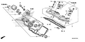 Нажмите для увеличения Cylinder Head Cover