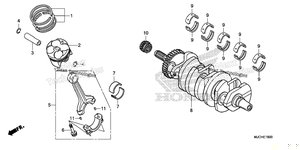Нажмите для увеличения Crankshaft@Piston