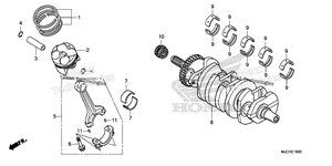 Нажмите для увеличения Crankshaft@Piston