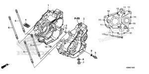 Нажмите для увеличения Crankcase