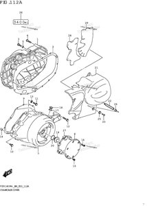 Нажмите для увеличения Crankcase Cover (Vzr1800)