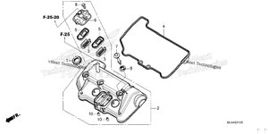 Нажмите для увеличения Cylinder Head Cover