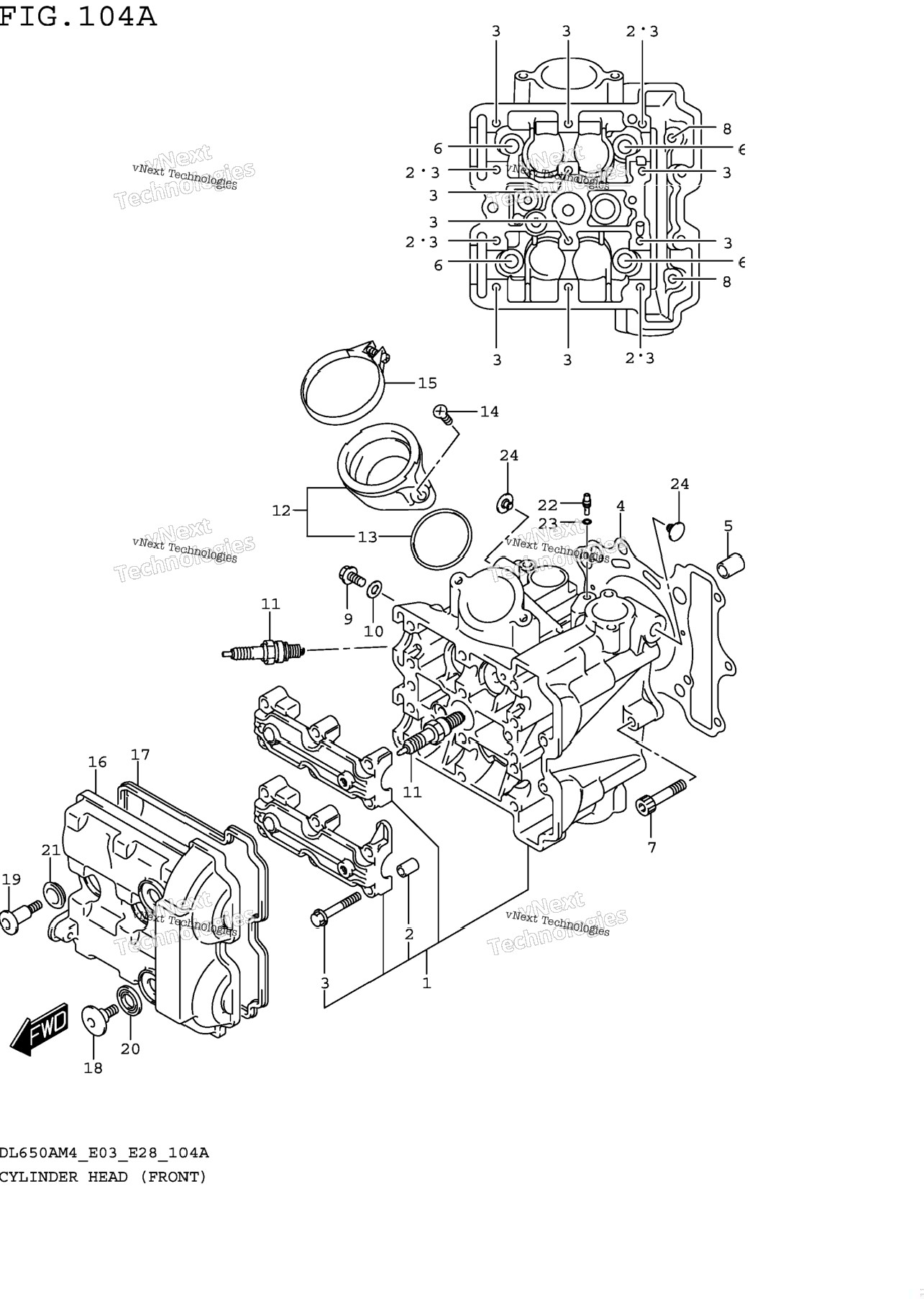 Cylinder Head (Front)
