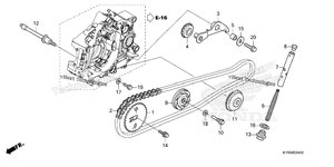 Нажмите для увеличения Cam Chain@Tensioner