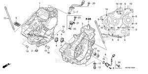 Нажмите для увеличения Crankcase