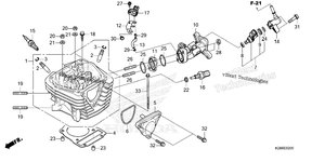 Нажмите для увеличения Cylinder Head
