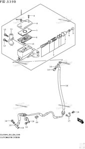 Нажмите для увеличения Clutch Master Cylinder (Dl1050rj)