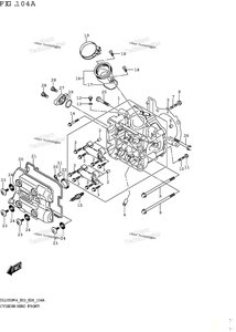 Нажмите для увеличения Cylinder Head (Front) (Dl1050rr)