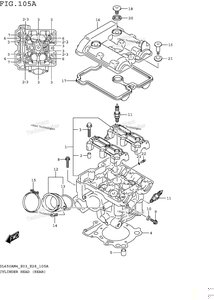 Нажмите для увеличения Cylinder Head (Rear)