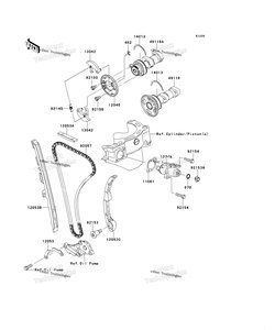 Нажмите для увеличения Camshaft(S)/Tensioner #2