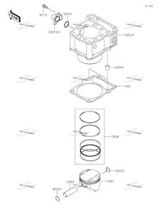 Нажмите для увеличения Cylinder/Piston(S)