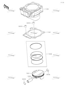 Нажмите для увеличения Cylinder/Piston(S)