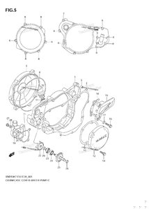 Нажмите для увеличения Crankcase Cover-Water Pump