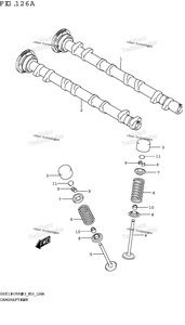 Нажмите для увеличения Camshaft/Valve