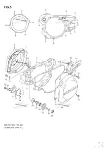 Нажмите для увеличения Crankcase Cover-Water Pump