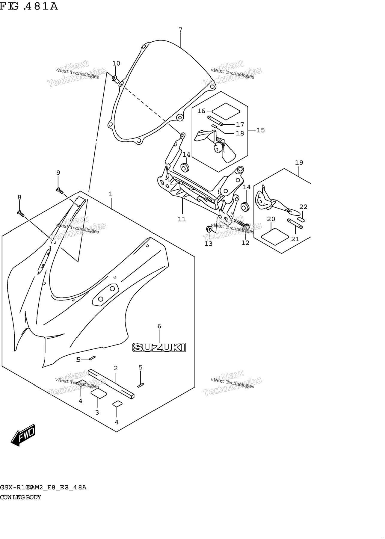 Cowling Body (Gsx-R1000a)