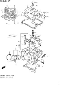 Нажмите для увеличения Cylinder Head (Rear)