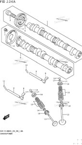 Нажмите для увеличения Camshaft/Valve