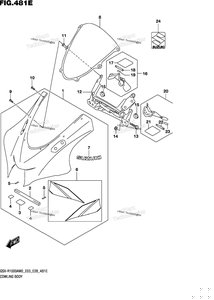 Нажмите для увеличения Cowling Body (Gsx-R1000rza)