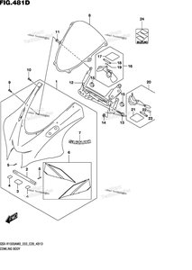 Нажмите для увеличения Cowling Body (Gsx-R1000ra)