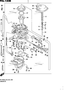 Нажмите для увеличения Carburetor (Dr-Z400sl9 E28)